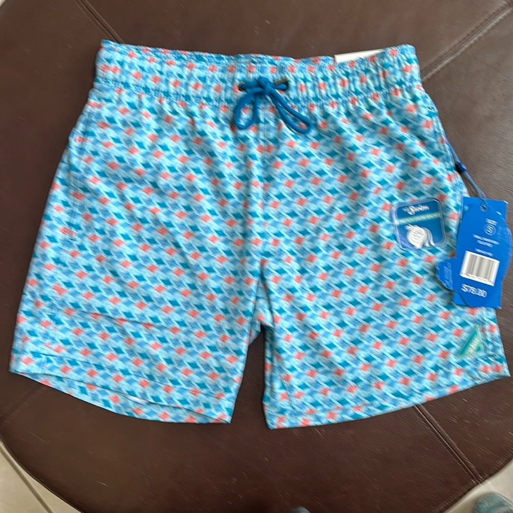 BOGO NWT Mens Mr. Swim Swim Shorts Sz S Two Pockets in Front and One in the back